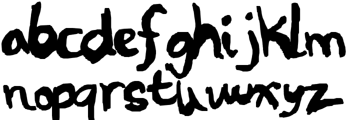 Creeping On A Cornflake Шрифта строчной