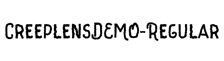 CreeplensDEMO-Regular  Frei Schriftart Herunterladen