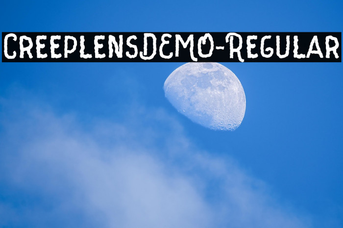 CreeplensDEMO-Regular Example 2