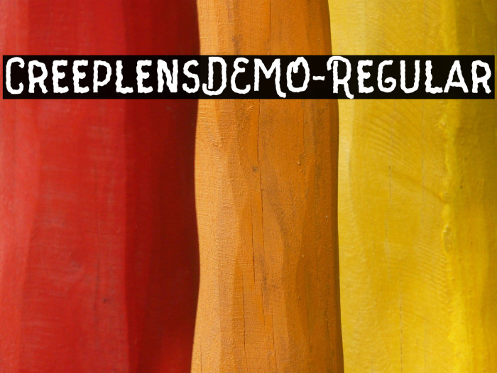 CreeplensDEMO-Regular Example 3