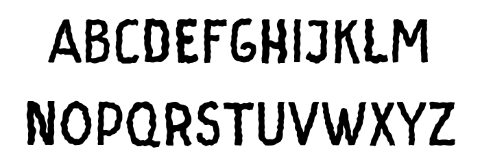 CreeplensDEMO-Regular Font LOWERCASE
