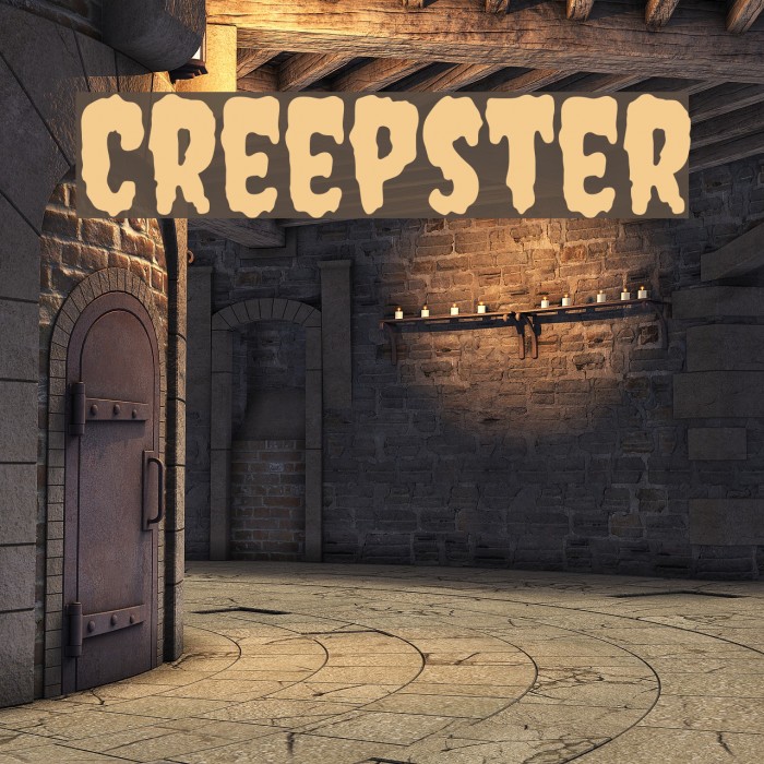 Creepster Font examples