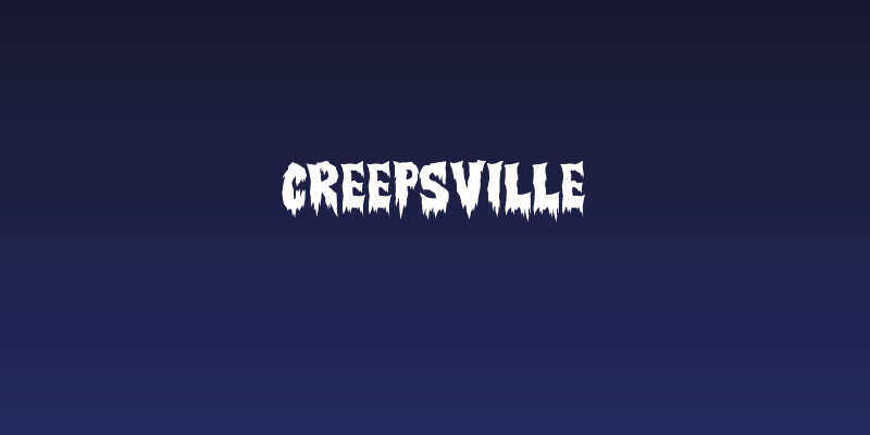 Creepsville Social Header