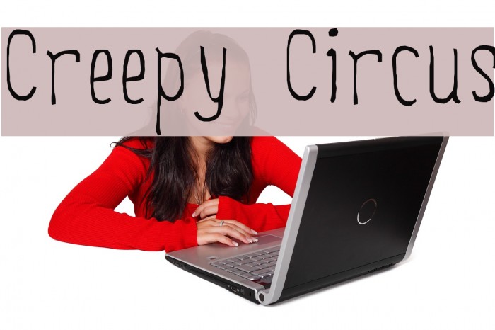 Creepy Circus Font examples