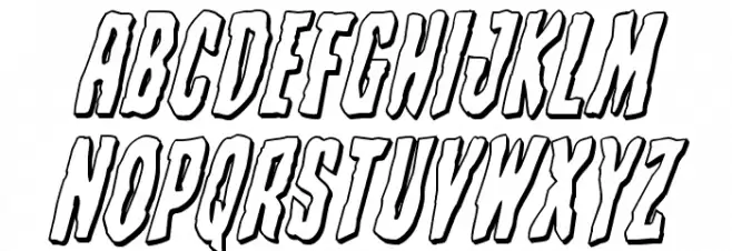 Creepy Crawlers 3D Italic
