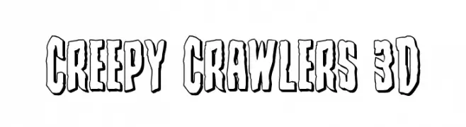 Creepy Crawlers 3D  Free Fonts Download