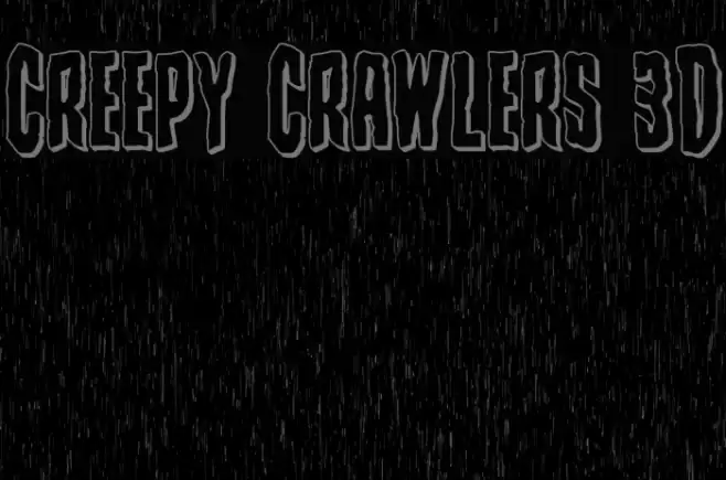 Creepy Crawlers 3D Font examples