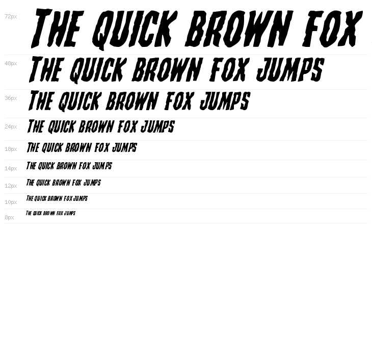 Creepy Crawlers Expanded Italic Waterfall