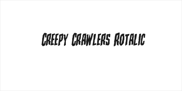 Creepy Crawlers Rotalic Logo