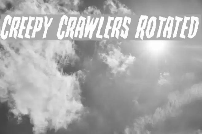Creepy Crawlers Rotated Polices examples
