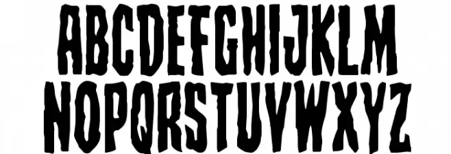 Creepy Crawlers Шрифта ВЕРХНИЙ