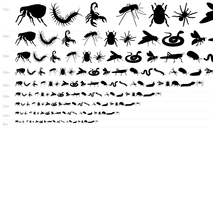 Creepy Crawlies Waterfall