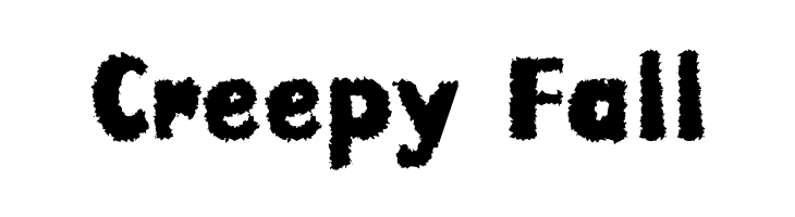 Creepy Fall  नि: शुल्क फ़ॉन्ट्स डाउनलोड