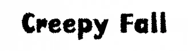 Creepy Fall  Free Fonts Download