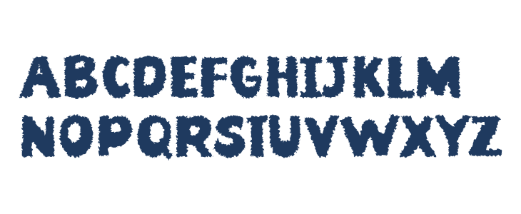 Creepy Fall Uppercase