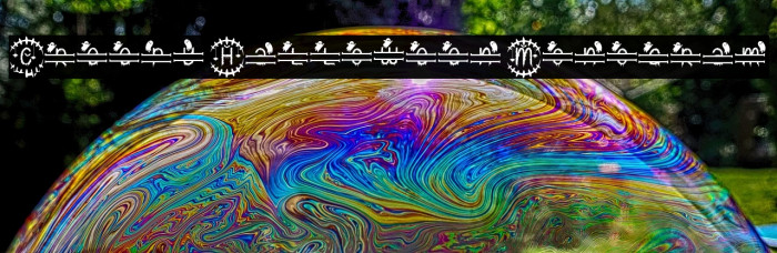 Creepy Halloween Monogram Example 2