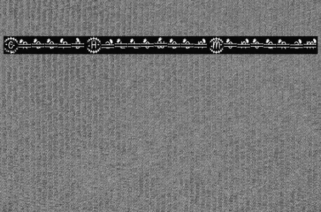 Creepy Halloween Monogram Font examples