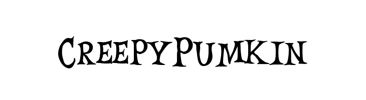 Creepy Pumkin  Free Fonts Download