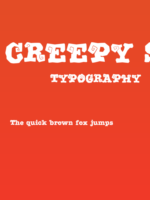 Creepy Spiders Demo Poster