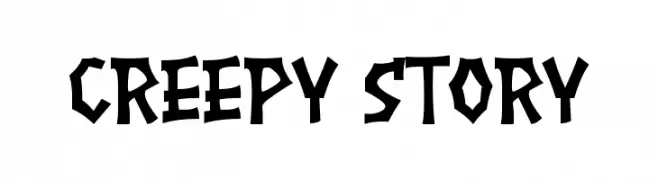 Creepy Story  Frei Schriftart Herunterladen