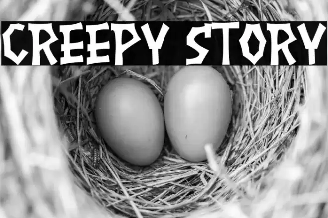 Creepy Story Font examples