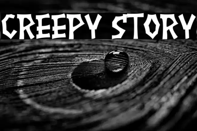 Creepy Story Font examples