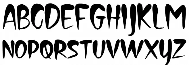 CreepyFace-Regular Fuentes MAYÚSCULAS