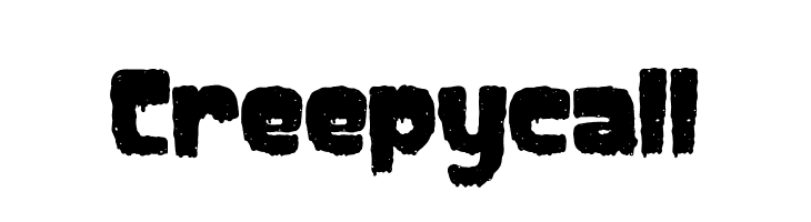 Creepycall  नि: शुल्क फ़ॉन्ट्स डाउनलोड