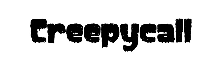 Creepycall  नि: शुल्क फ़ॉन्ट्स डाउनलोड