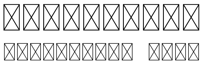 Crefta Font OTHER CHARS