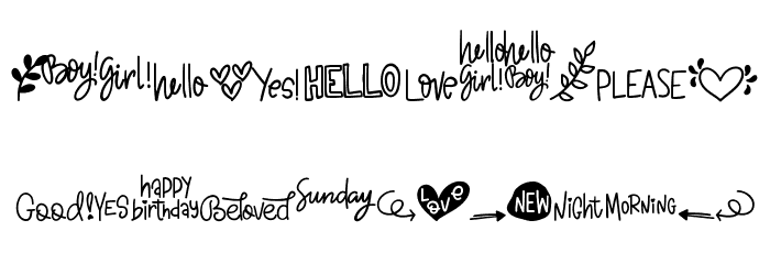 Crefta Font LOWERCASE
