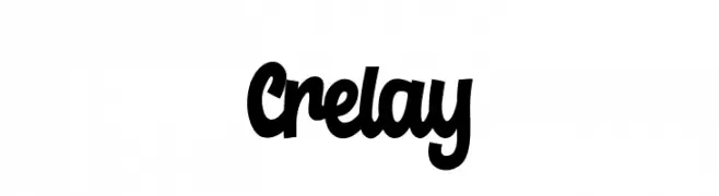 Crelay  Скачать бесплатные шрифты