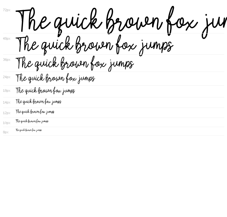 Crellia-Script Waterfall