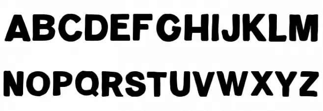 Crelude Handcrafted Regular Polices MAJUSCULES