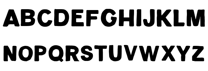 Crelude Handcrafted Regular Font LOWERCASE