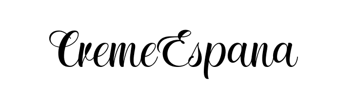 Creme Espana  لخطوط تنزيل