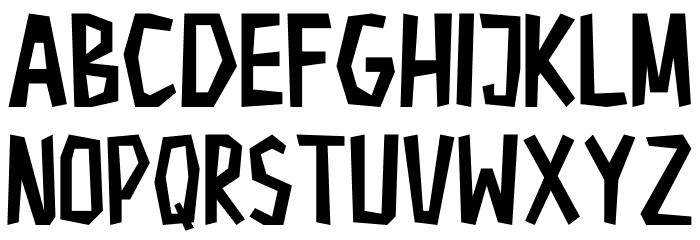 Crepes French Font LOWERCASE
