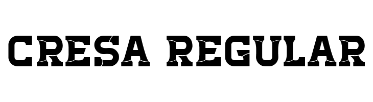 Cresa Regular  免费字体下载