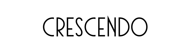 Crescendo  Descarca Fonturi Gratis