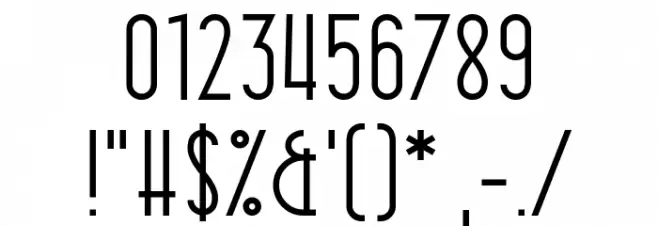 Crescendo Font OTHER CHARS