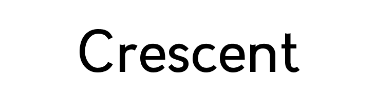 Crescent  Fuentes Gratis Descargar