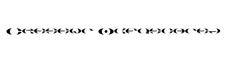 Cresent Obfuscated  font caratteri gratis