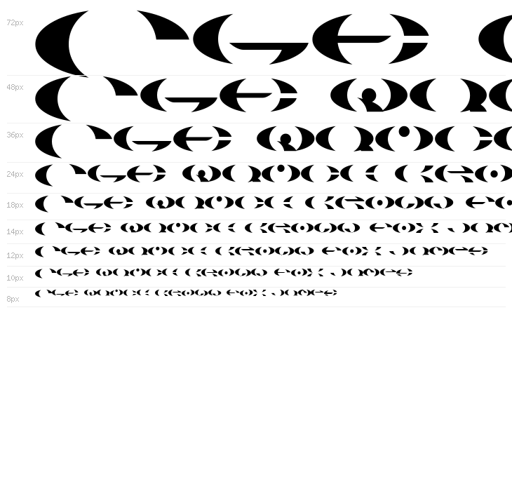 Cresent Obfuscated Waterfall