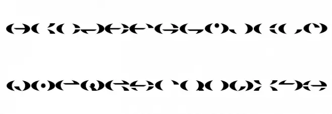 Cresent Obfuscated Fonte MINÚSCULAS