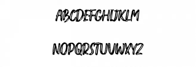 Creshex Brush Font Fuentes MINÚSCULAS