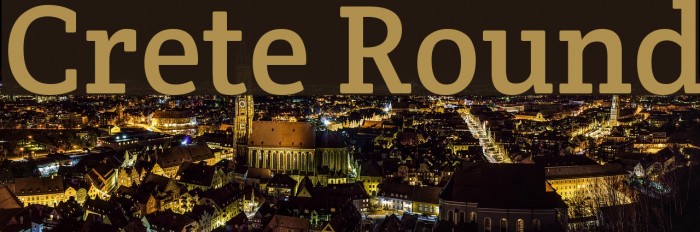 Crete Round Font examples