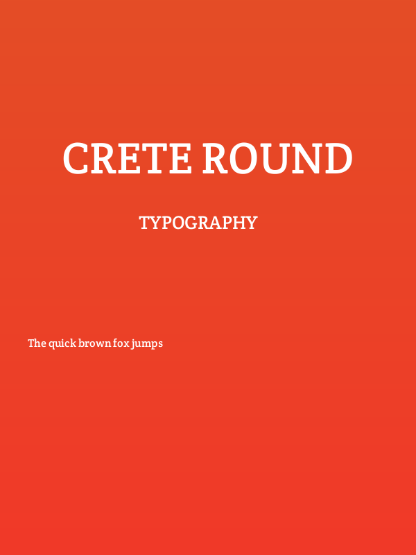 Crete Round Poster