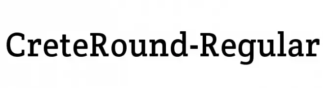 CreteRound-Regular  Fuentes Gratis Descargar