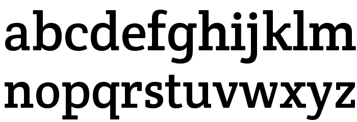 CreteRound-Regular Font LOWERCASE