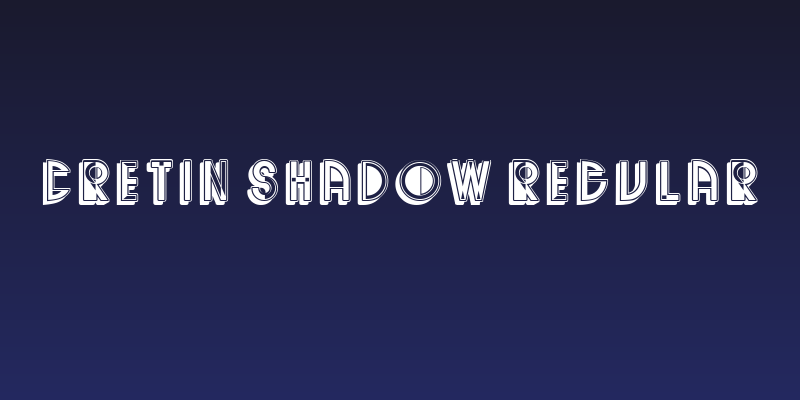 Cretin Shadow Regular Social Header